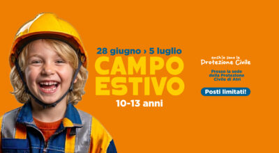 Campo Scuola “Anch’io sono la Protezione Civile” 2026