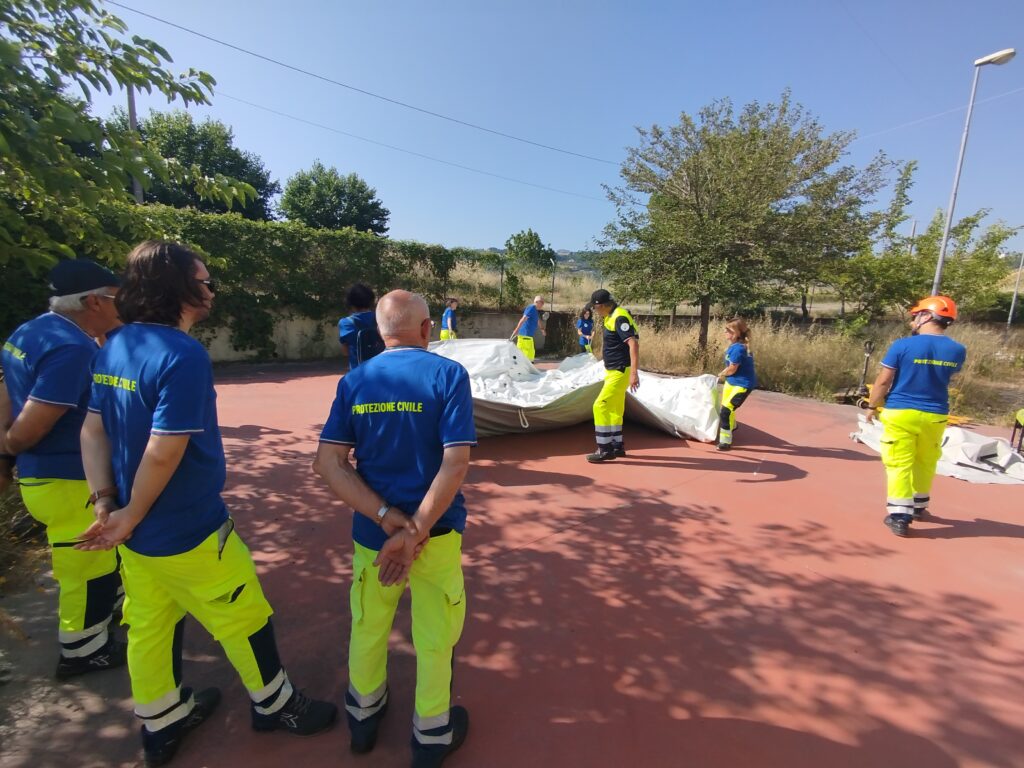 Esercitazioni pratiche Protezione Civile